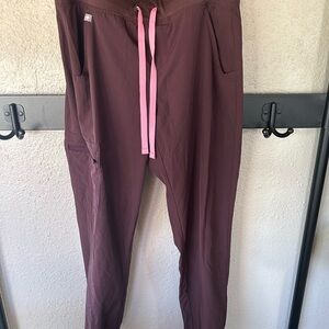 FION FIGS BROWN JOGGER SCRUBS
